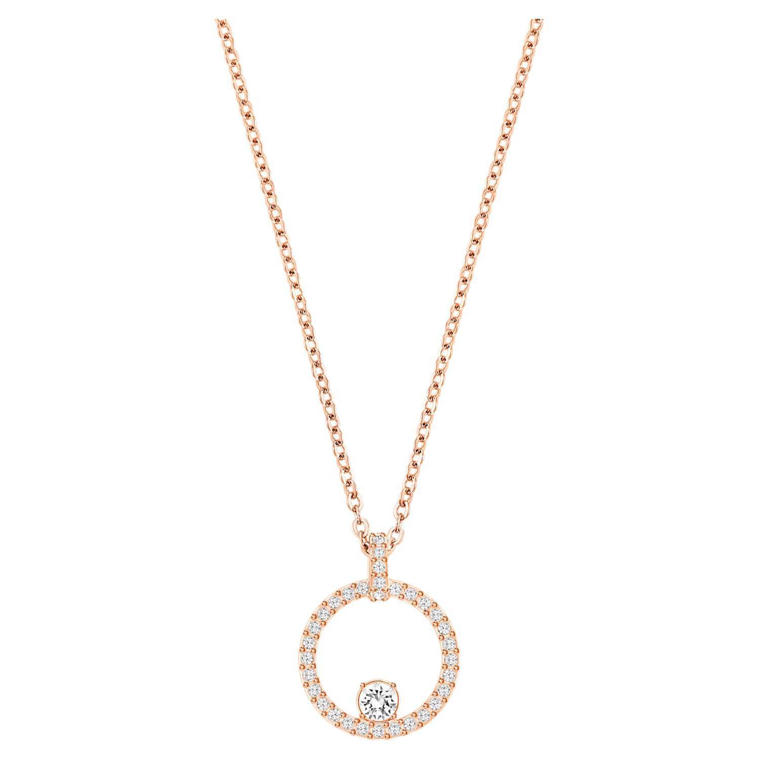 Collana Swarovski Constella Creativity Circle 5202446 necklace Oro rosa Donna