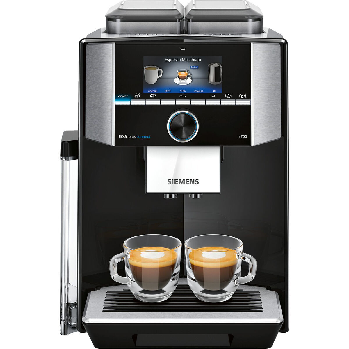 Caffettiera superautomatica Siemens AG s700 Nero Sì 1500 W 19 bar 2,3 L 2 Taz
