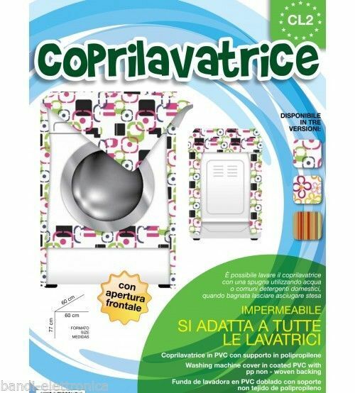 CL2 COPERTINA ELETTROCASA COPRILAVATRICE ELETTROCASA LAVATRICE CARICA FRONTALE