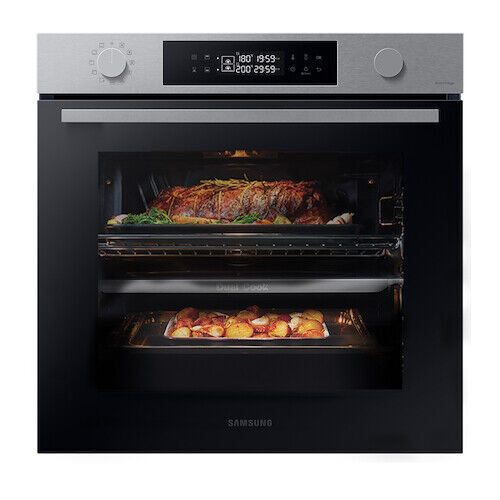 SAMSUNG FORNO DUAL COOK 76 LT A+ VAPORE NAT N7B44403BS