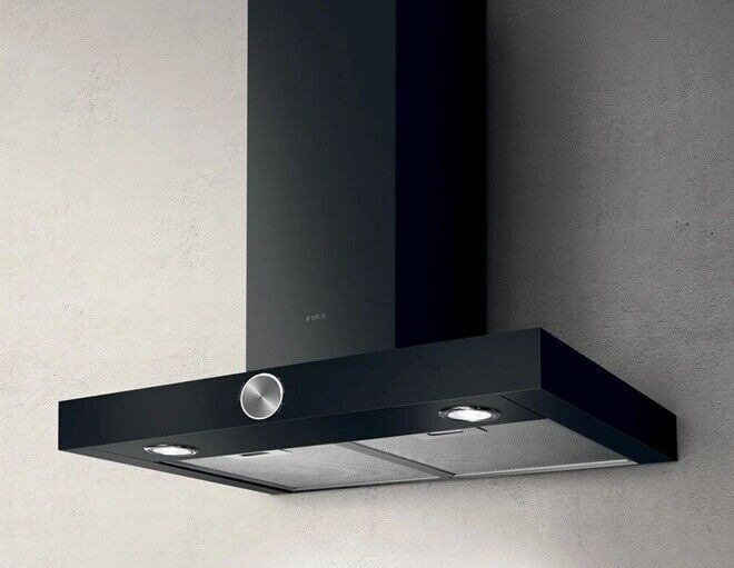 ELICA LOL BL/A/60 CAPPA PARETE 60CM ASPIRANTE ILL. LED NERO