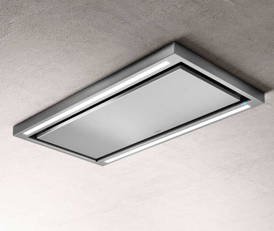 Elica Cappa Cucina 90 Filtrante Incasso a Soffitto Inox CLOUD SEVEN IX/F/90