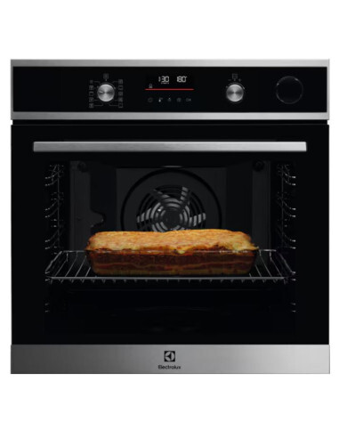 ELECTROLUX EOC6H77X  FORNO ELETTRICO NERO A+  VAPORE STEAM CRISP  SERIE 700