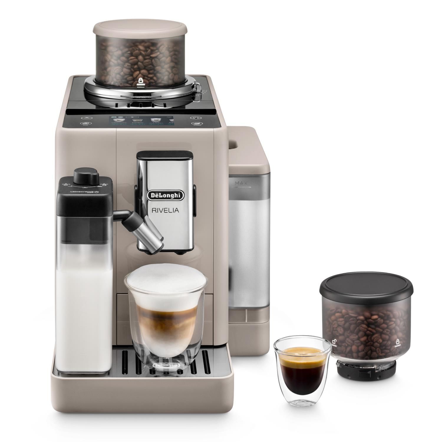 De'Longhi Rivelia EXAM440.55.BG Macchina Automatica Per Caffè In Chicchi LatteCr