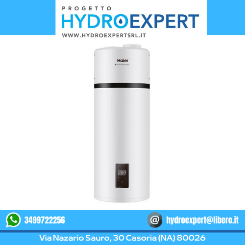 Haier M5 Scaldacqua a pompa di calore monoblocco pensile, capacità 80 litri 2500