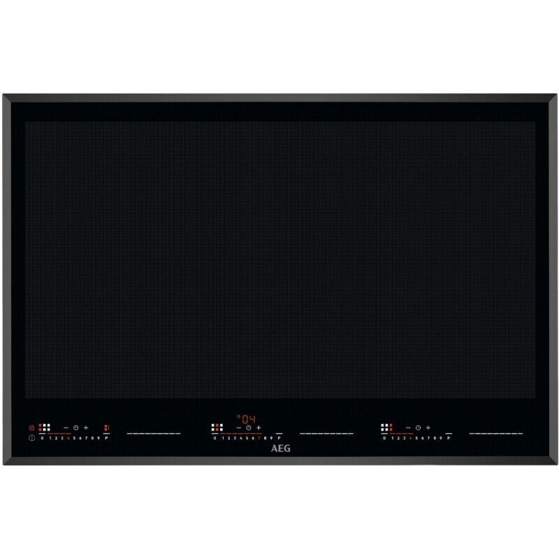 AEG IKE86683FB PIANO COTTURA A INDUZIONE 80CM 6 ZONE COTTURA - NERO