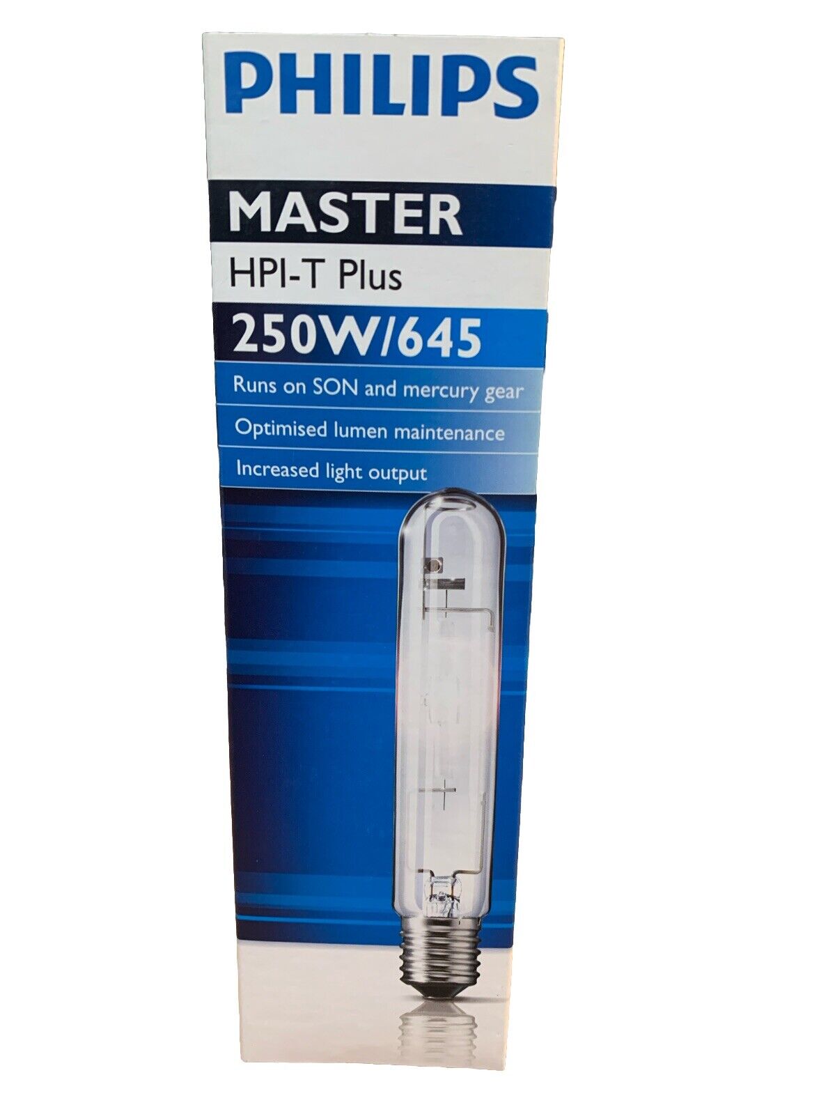 PHILIPS MASTER HPI-T PLUS 250W/645 E40 IODURI METALLICI  179890 = OSRAM HQI-T