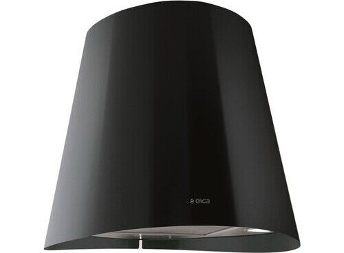 Elica Cappa Cucina Aspirante a Isola Larghezza 50 cm colore Nero PRF0071970D