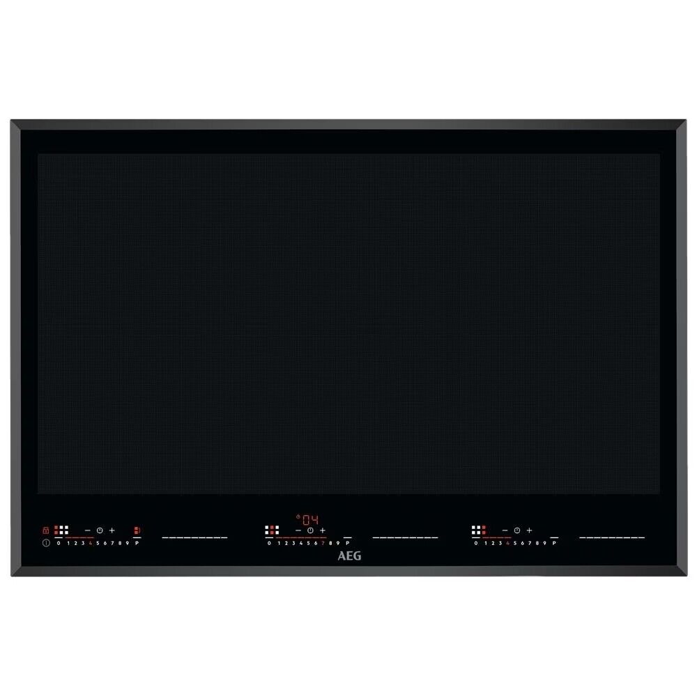 AEG IKE86683FB PIANO COTTURA A INDUZIONE 80CM TOTAL FLEX TOUCH NERO