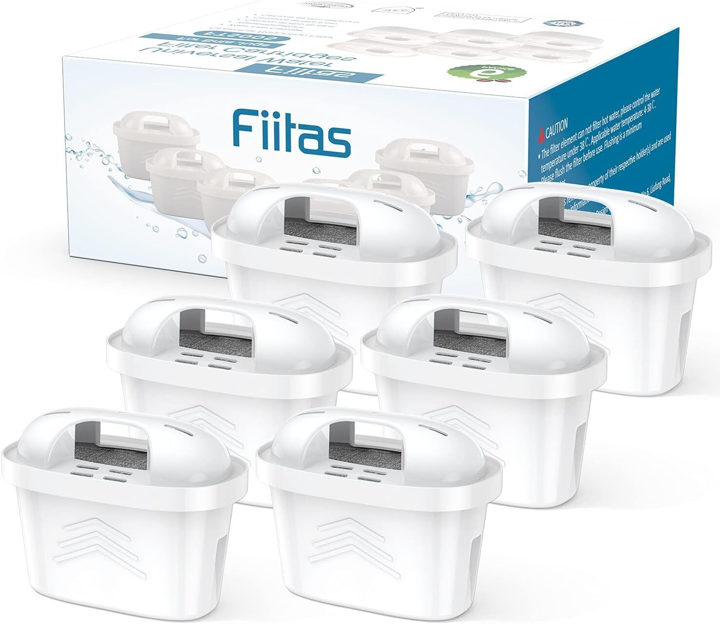 Fiitas Maxtra+ Filtri Acqua per Brita, Adatti Brita Caraffa...