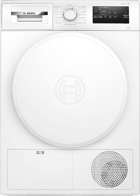 Bosch Asciugatrice a Pompa di Calore 8 Kg A++ 61 cm Auto Dry Bianco WTH83208II