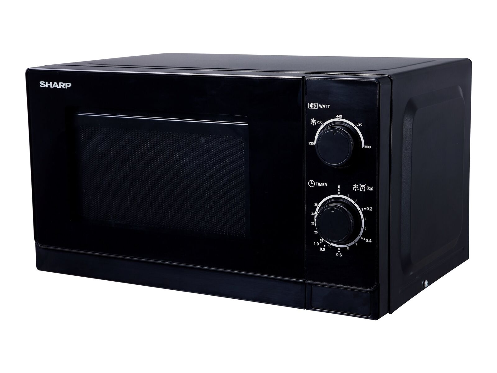 Sharp R-200BKW Microwave oven 20 litres 800 W black 20 litres 800 W R200BKW