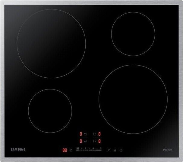 PIANO COTTURA A INDUZIONE SAMSUNG NZ64H37070K NERO DA INCASSO 60 CM 4 ZONE 7200