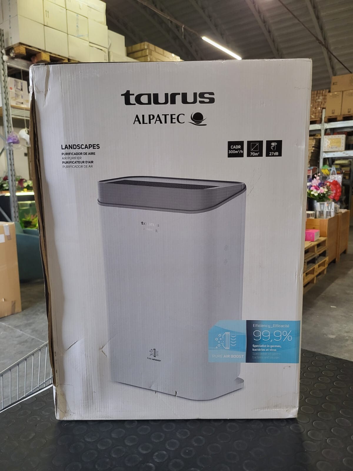 Taurus Alpatec 2035 -  99.9% Purificatore d'Aria