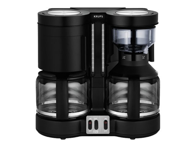 Krups Duothek Plus KM 8508 Coffee/tea maker 10 cups black 10 cups black KM8508