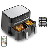 TEFAL Doppelfritteuse Fry & Grill EY905B black black black Fryer EY905B
