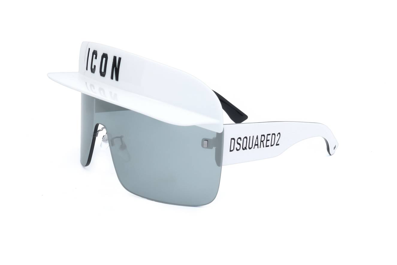 Occhiali da Sole Dsquared2 ICON 0001/S VK6 WHITE 99/01/130 Uomo