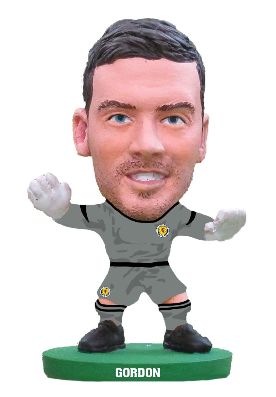 SoccerStarz Scotland Craig Gordon Home Kit