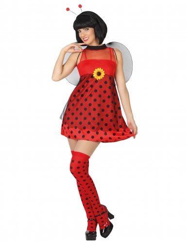 ATOSA 26726 costume coccinella adulto t1 xss