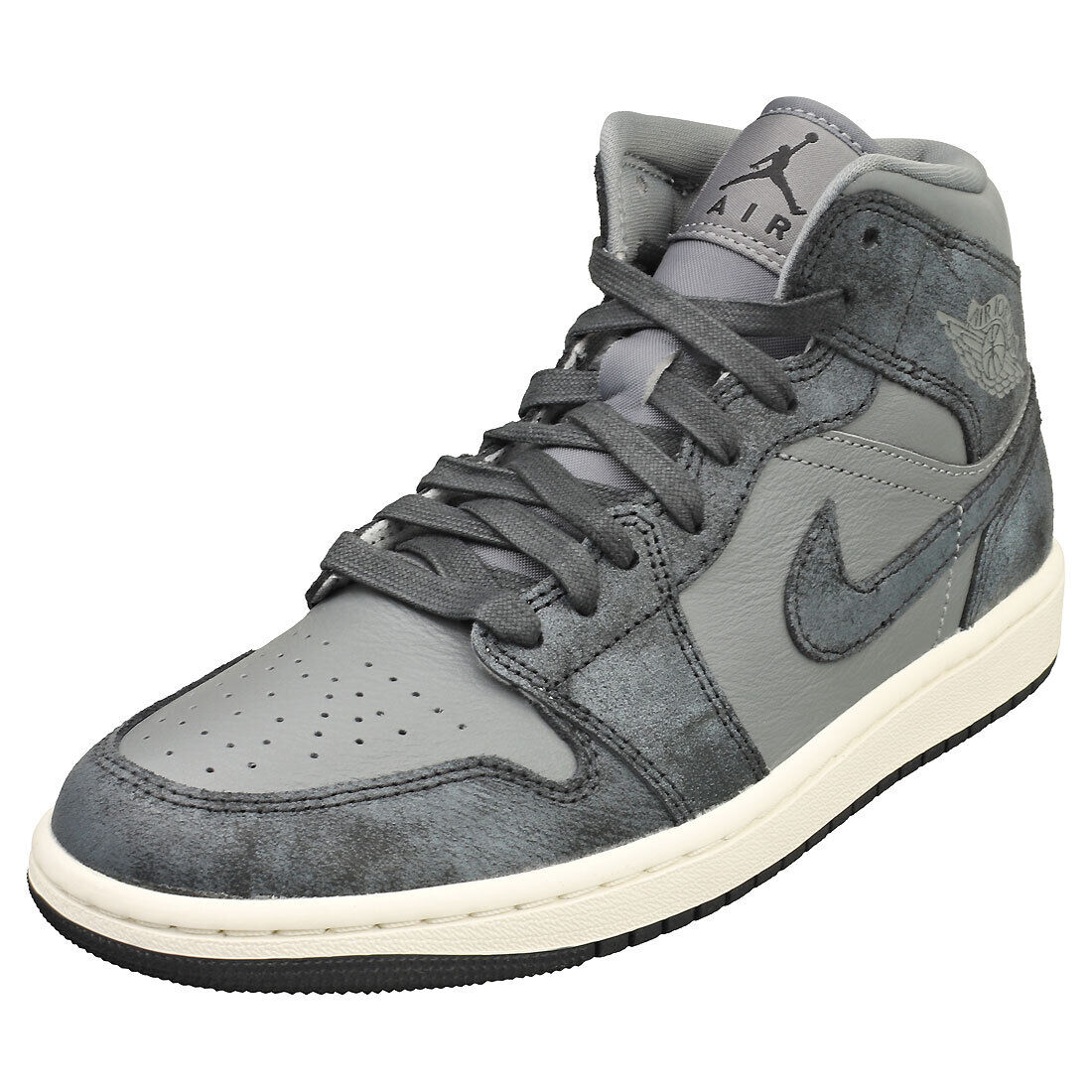 Nike Air Jordan 1 Mid Se Donna Smoke Grey Formatori  - 43 EU