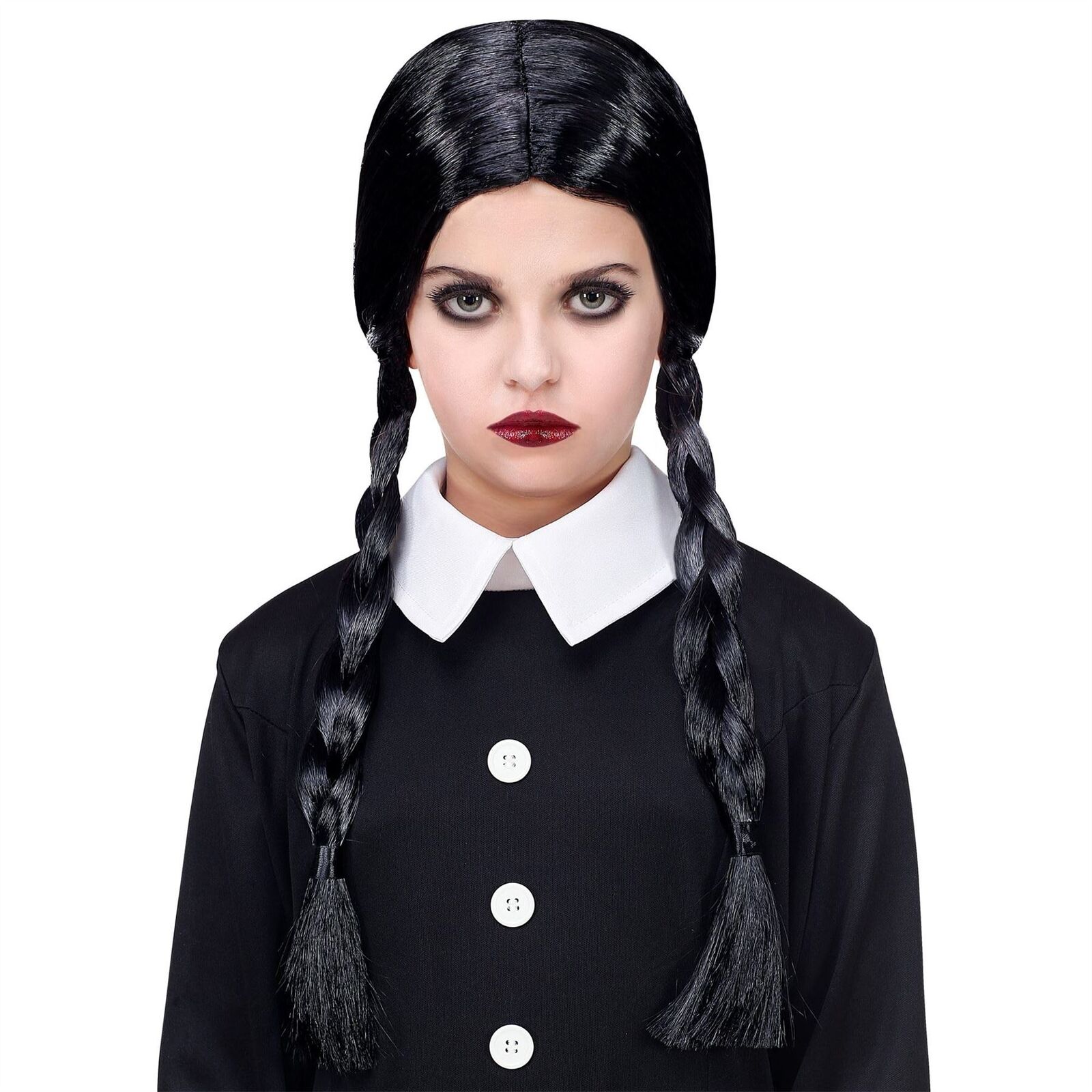 WIDMANN 46924 widmann parrucca mercoledi addams bambina