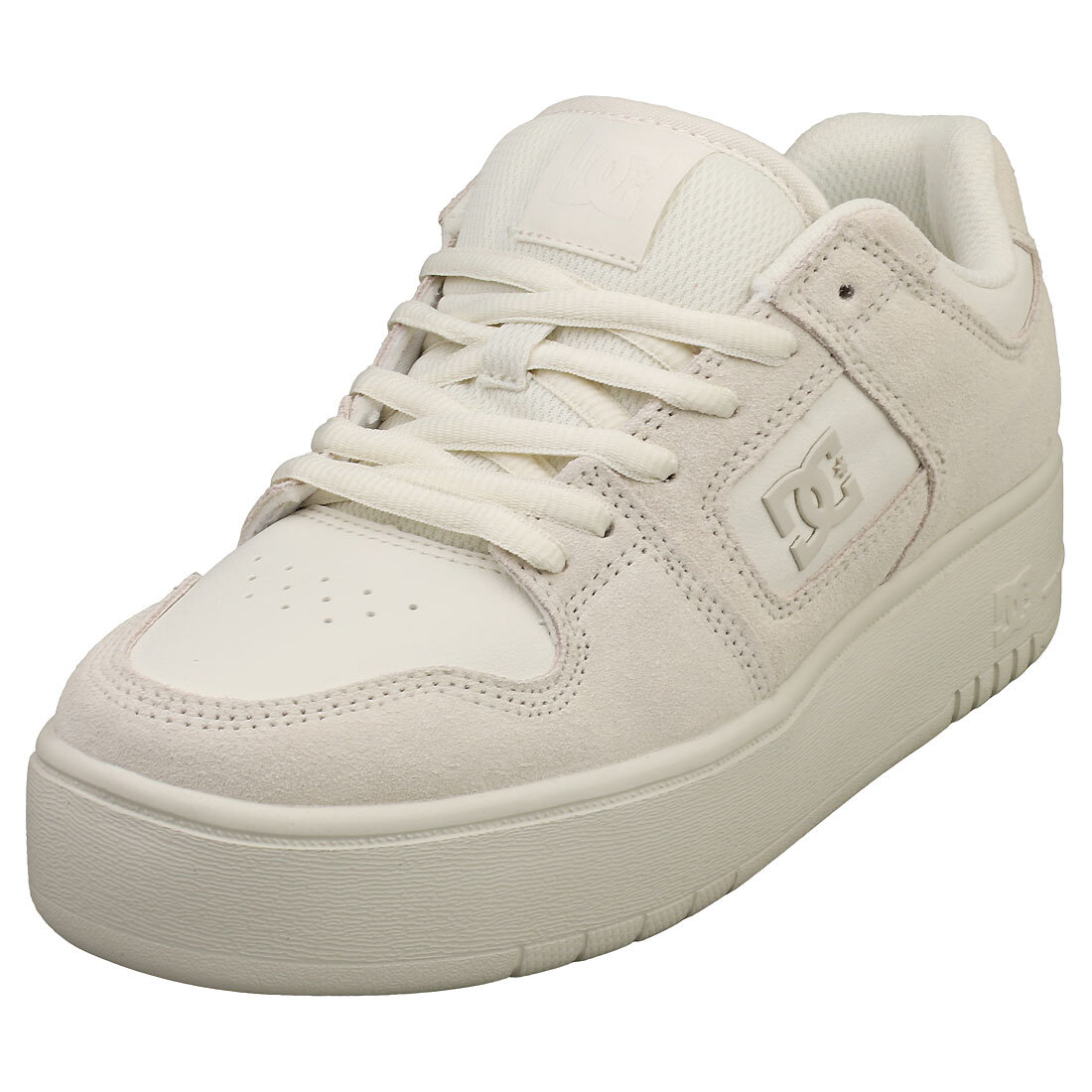 DC Shoes Manteca 4 Platform Donna Off White Formatori Pattinare - 37 EU