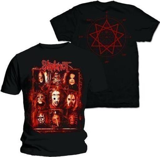 Abbigliamento Slipknot: Rusty Face (T-Shirt Unisex Tg. M)