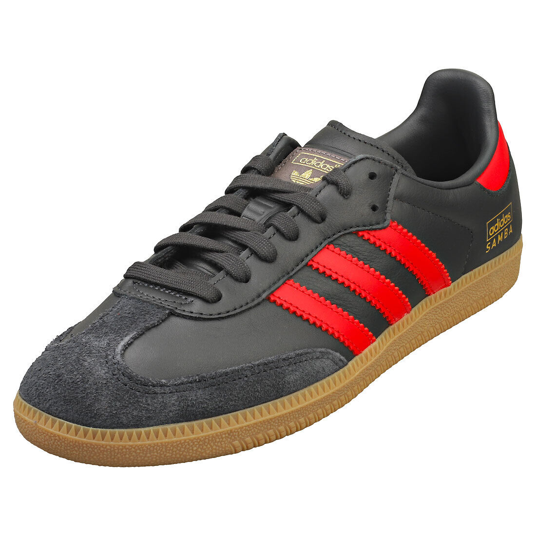 adidas Samba Og Uomo Black Red Formatori Casuale - 36 EU
