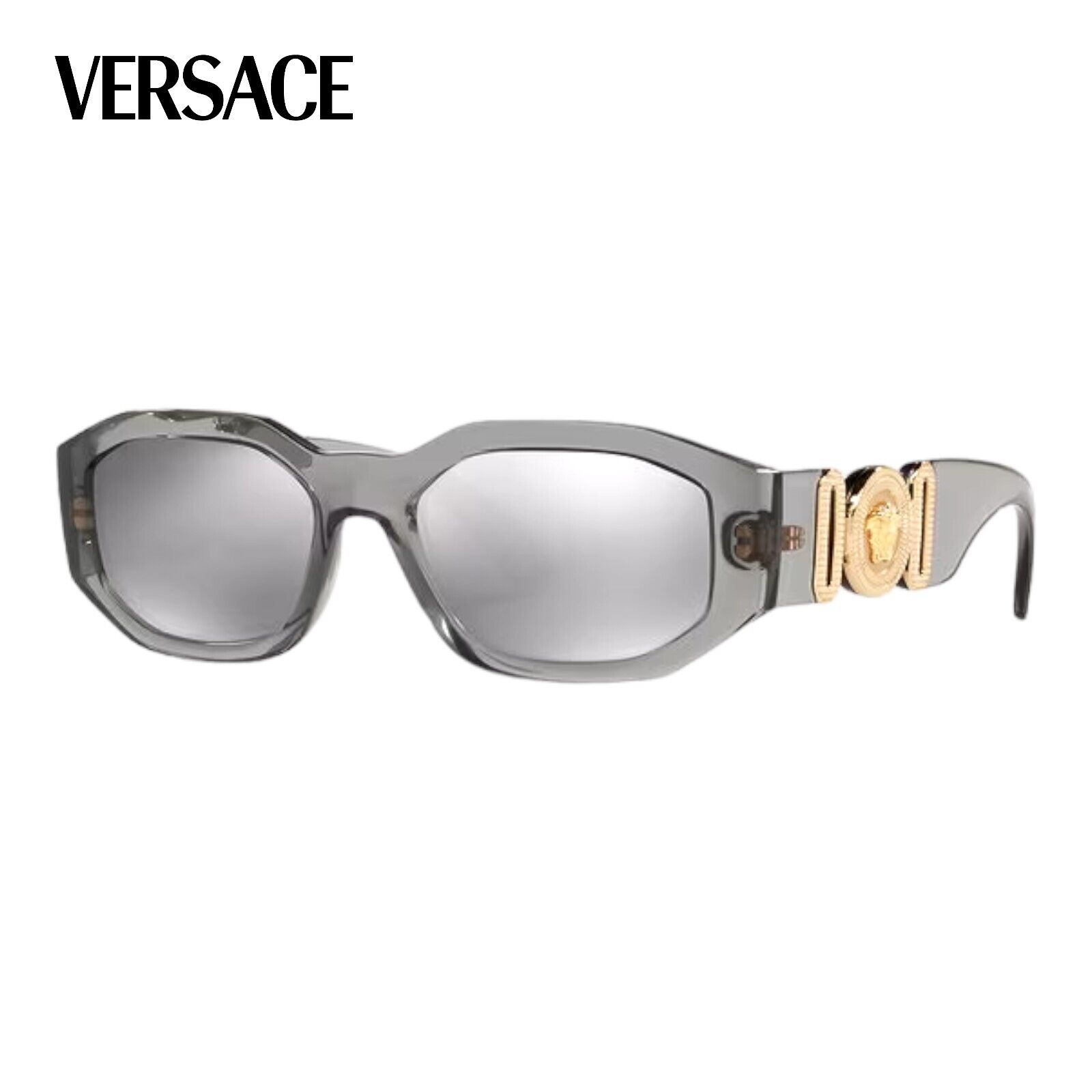 Versace Occhiali da Sole Medusa Biggie  VE4361  311/6G Transparent Grey Mirror
