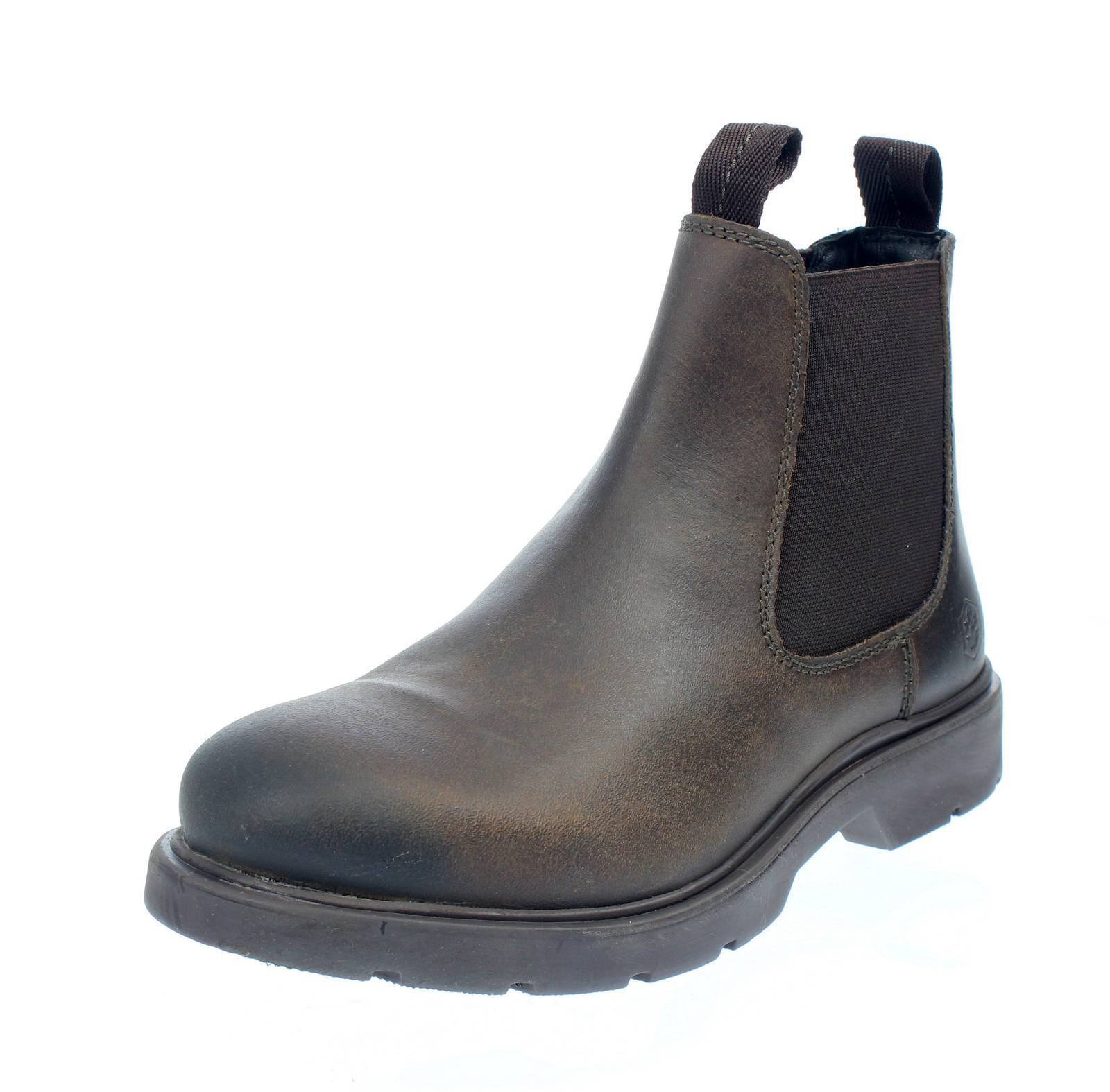 Lumberjack Charlie - Chelsea Boots In Pelle Marrone - Taglia 40 [25.7cm] Scarpe