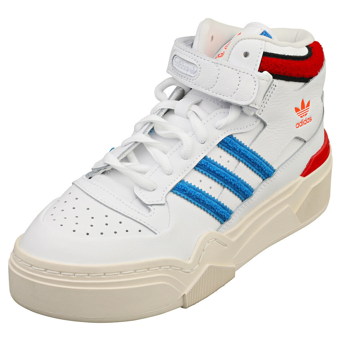 adidas Forum Bonega 2b Donna White Blue Red Formatori  - 39 1/3 EU