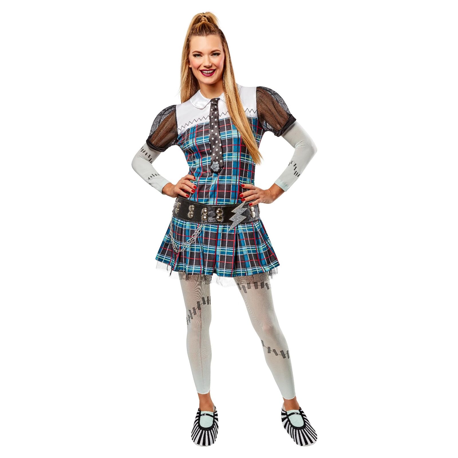 Rubie's Official Monster High Frankie Stein Adult Costume, Adult Fancy Dress 6-8