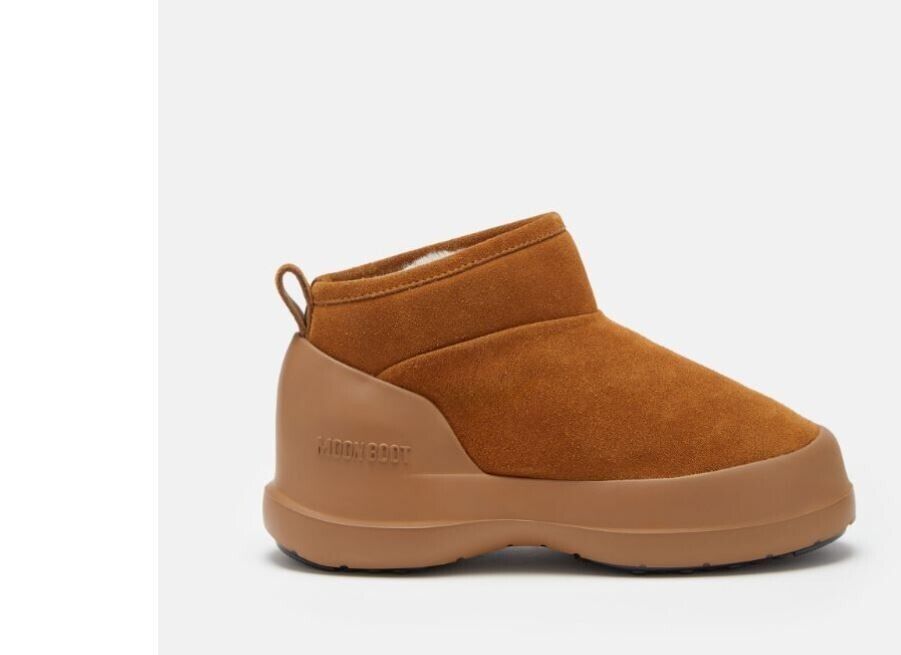 MOON BOOT LUNA LOW BOOT CHELSEA DONNA COL. CAMMELLO COD. 2480040 TG. 38