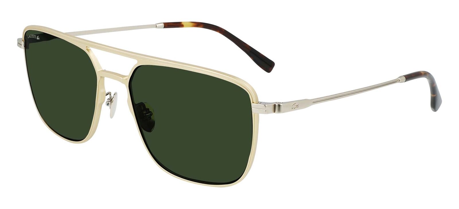 Occhiali da Sole Lacoste L242SE GOLD/GREEN 57/17/145 uomo