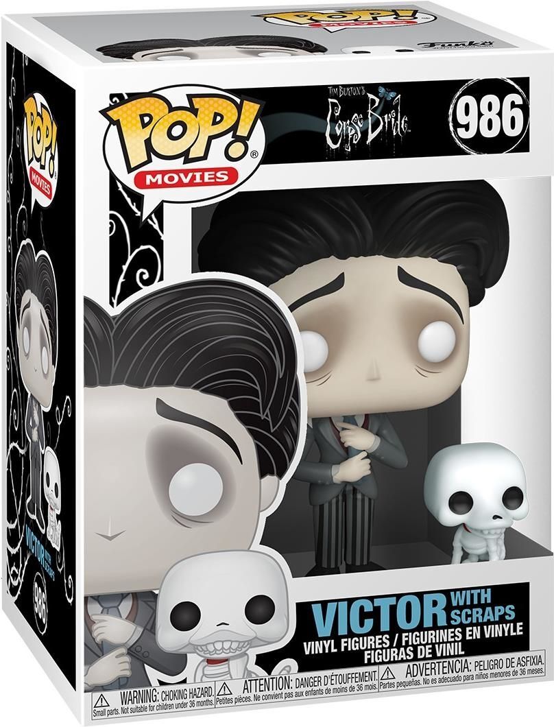 7418282 Merchandising Corpse Bride (The): Funko Pop! Movies - Victor With Scraps