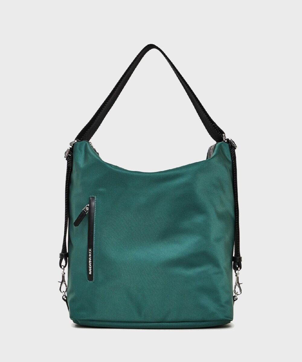 Mandarina Duck Hunter borsa a tracolla trasformabile in zaino, rain forest VCT10