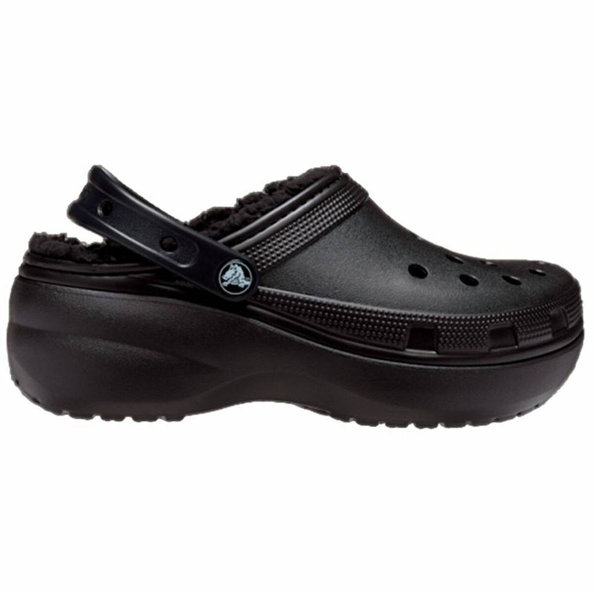 Crocs Zoccoli Crocs Classic Platform Lined Clog Nero Taglia Calzatura:36-37 F_03