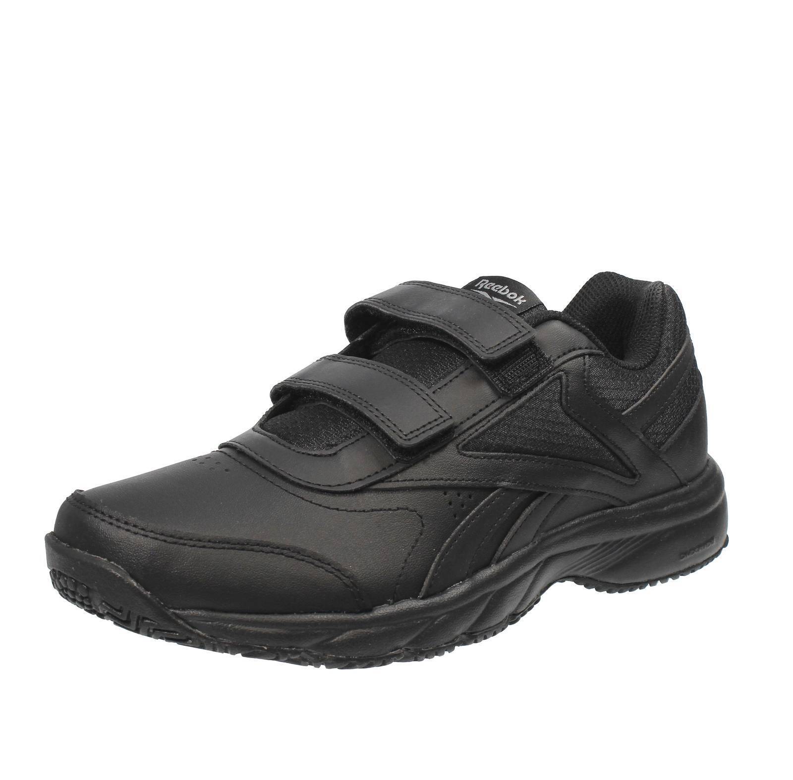 Reebok Work N Cushion - Scarpe Running In Pelle Nero - Taglia 40.5 [8 US 26cm]