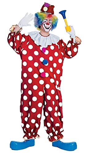 Rubie's Adult Dotted Clown Fancy Dress Costume Default