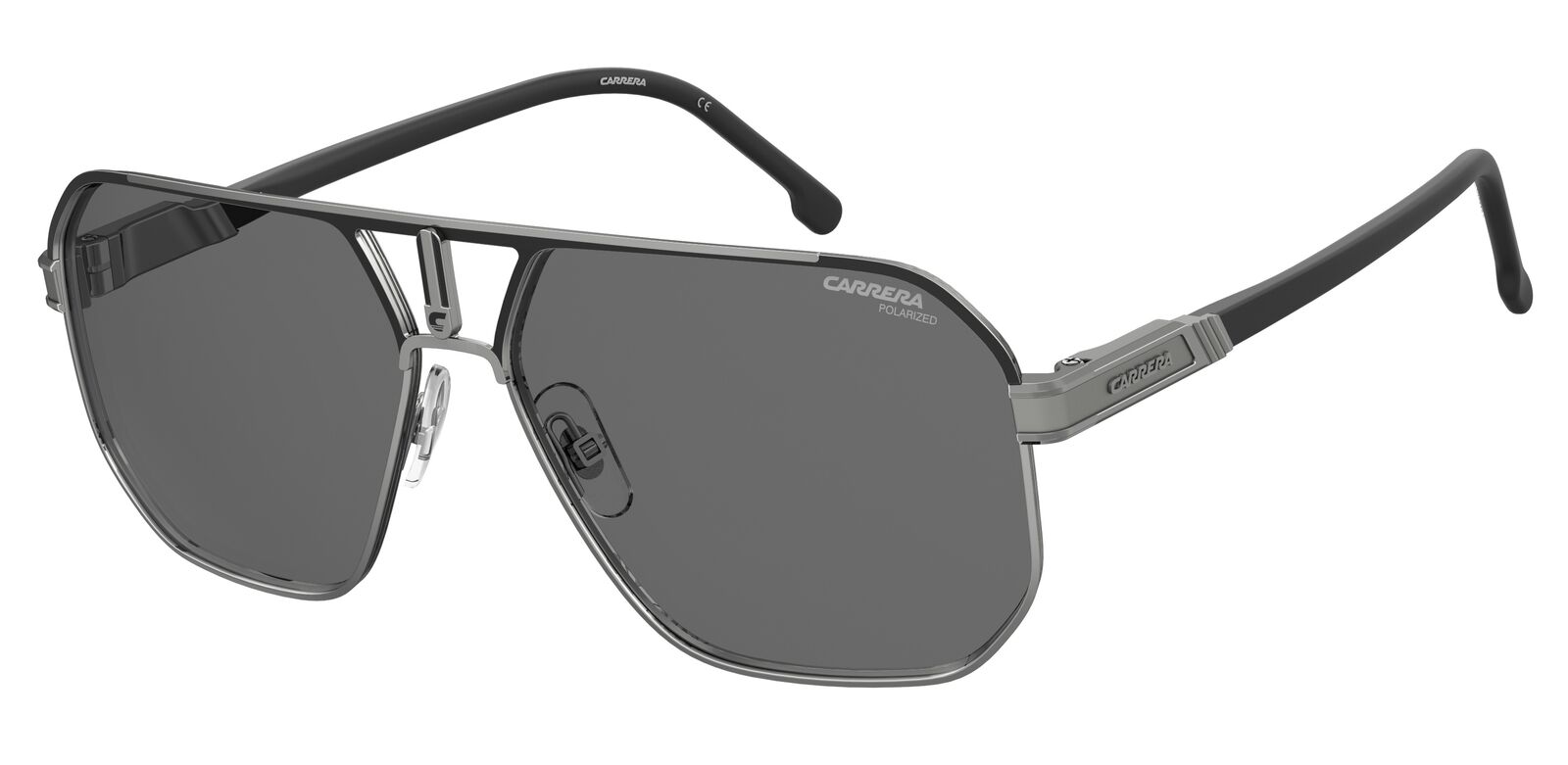 Occhiali da Sole Carrera 1062/S MATTE BLACK  RUTHENIUM/GREY 62/14/145 uomo