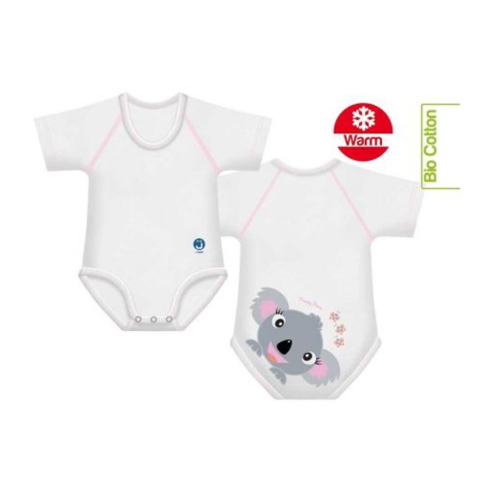 J Bimbi Warm Happy Bears - Body Neonato 0-36 Mesi Bimba Koala, 1 body