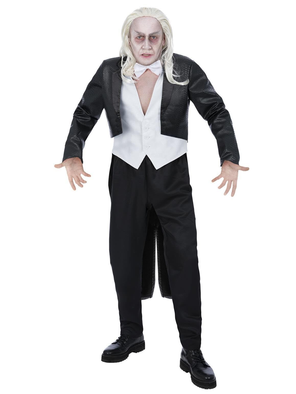 Rocky Horror show  Riff Raff Costume, Jacket, Waistcoat & B Men's Costumes NUOVO