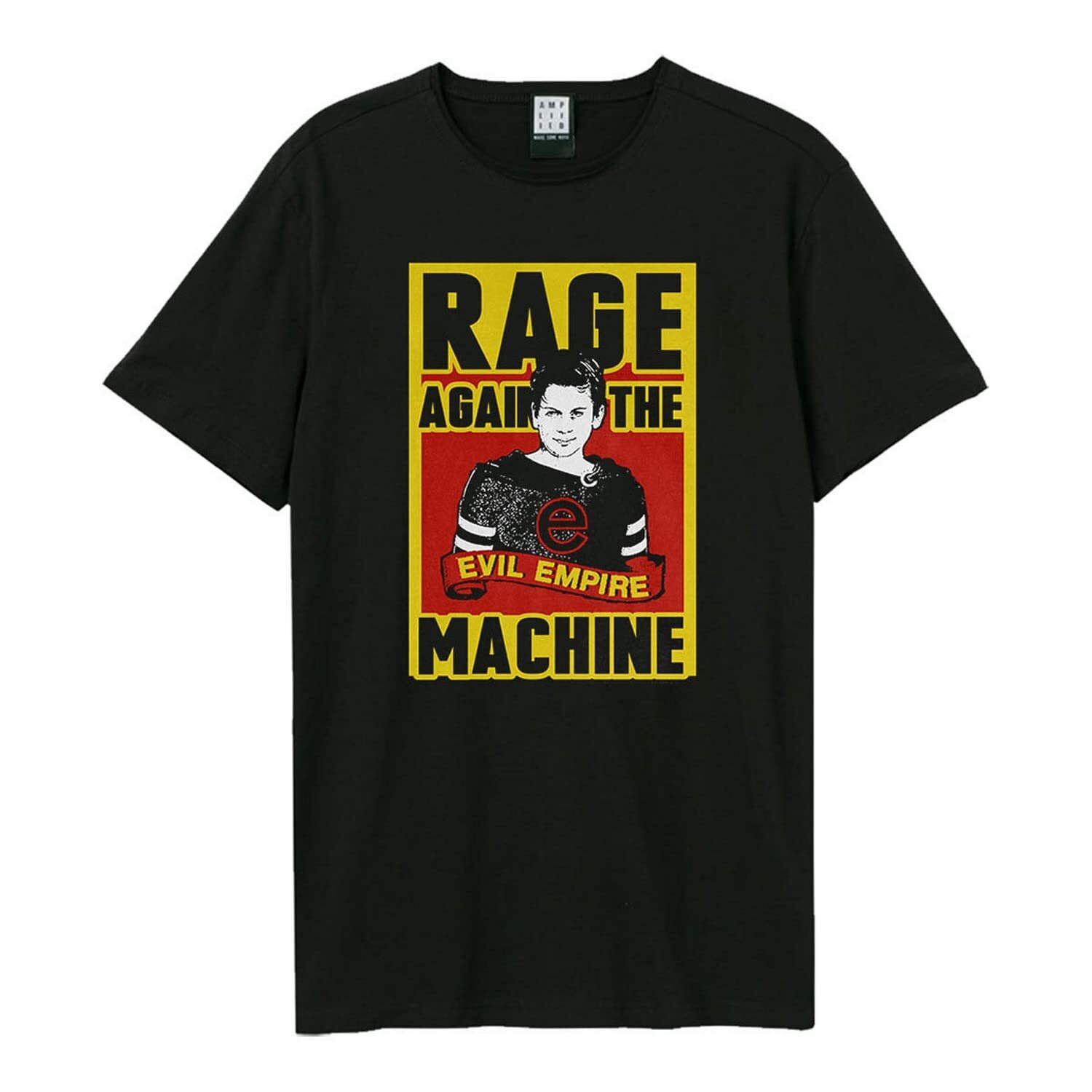 Amplified Unisex Adult Evil Empire Rage Against the Machine T-Shirt XL Black