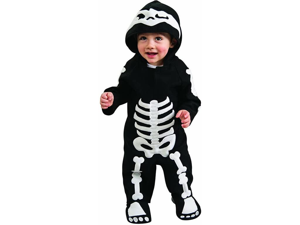 Rubie's IT885990-TODD Children's Skeleton Costume Unisex Multicoloured