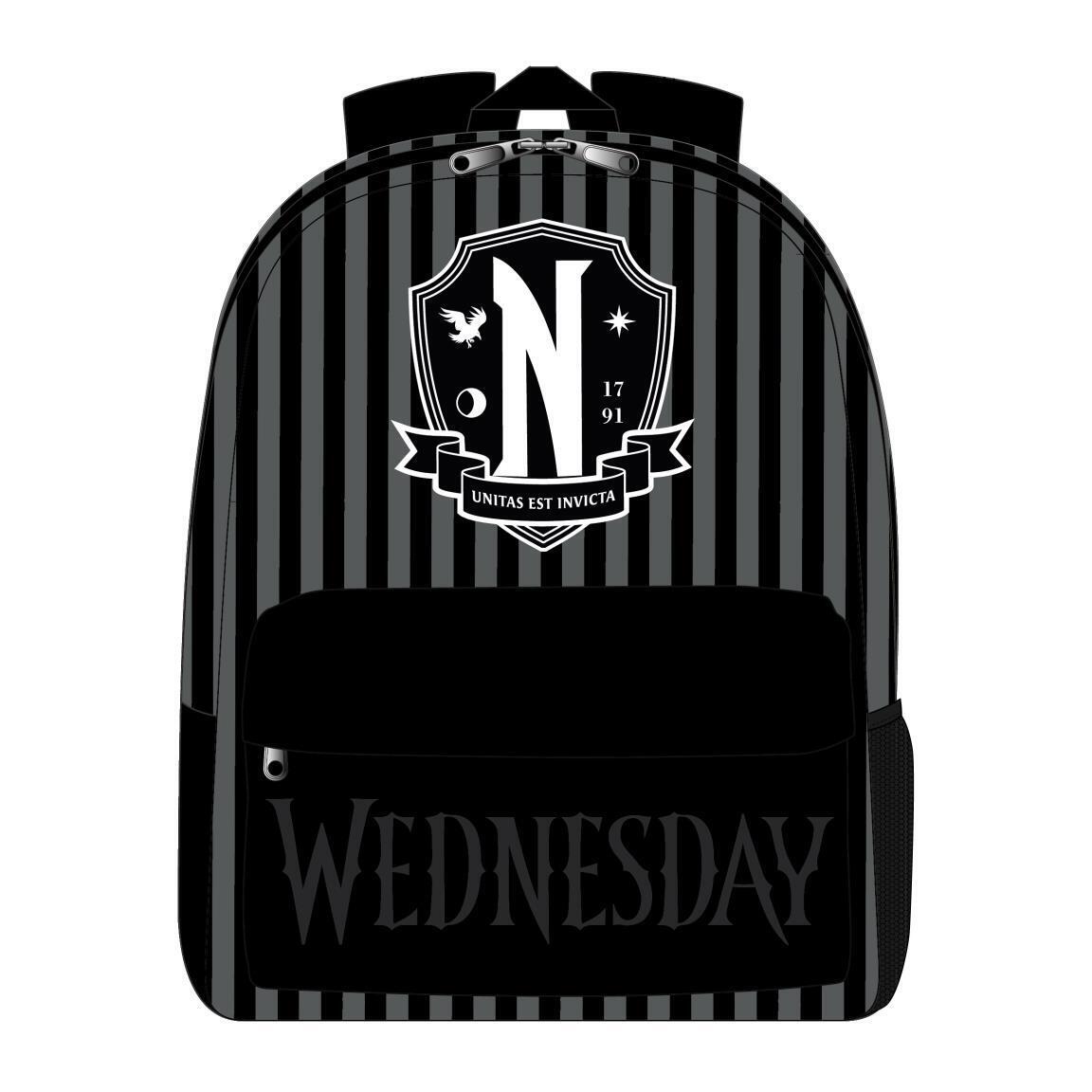 Zaino Casual O Wednesday NERO | FEMMINA CERDà