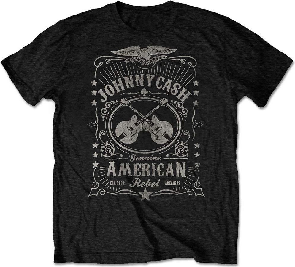 Abbigliamento Johnny Cash: American Rebel (T-Shirt Unisex Tg. M)