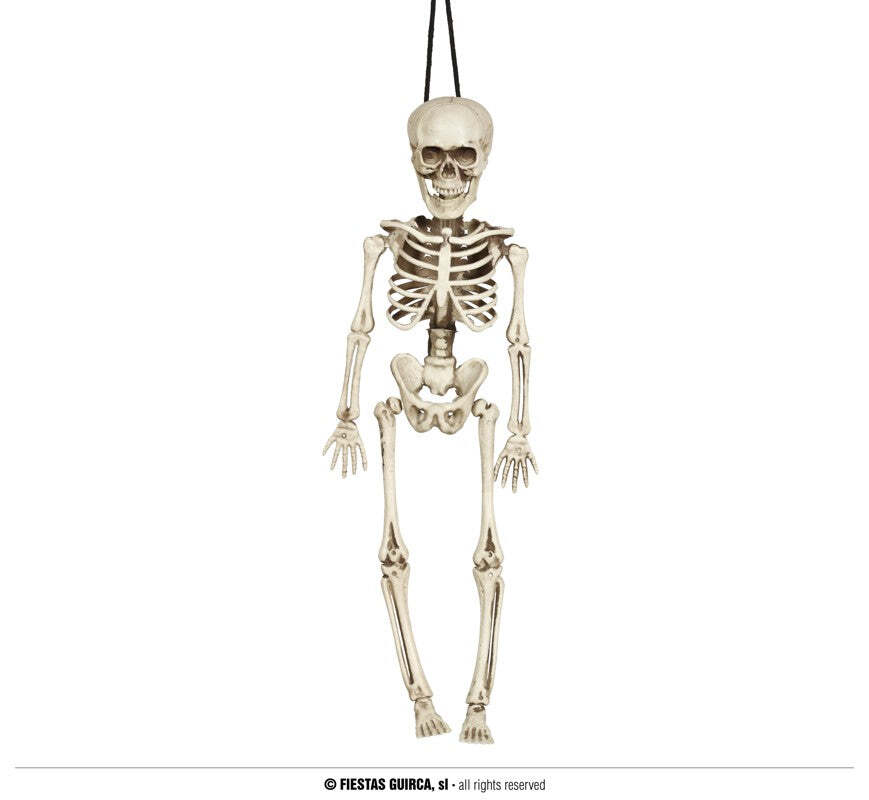 MINI SCHELETRO APPENDIBILE SNODATO 40 CM