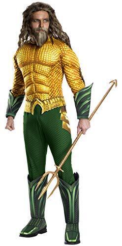 Rubie's Official DC Comics Aquaman The Movie, Mens Deluxe Super Hero Costume STD