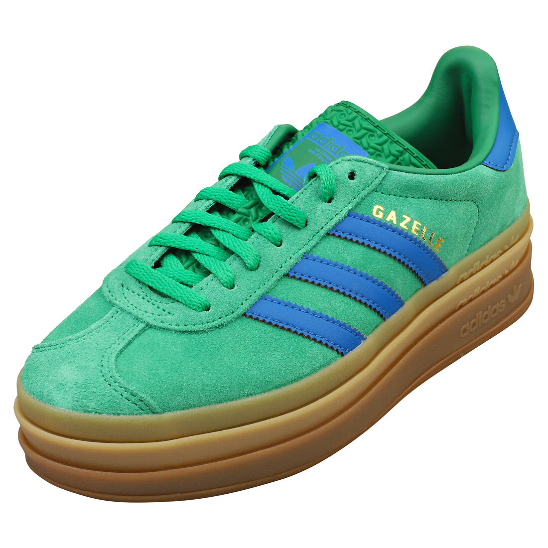 adidas Gazelle Bold Donna Green Blue Formatori  - 36 EU
