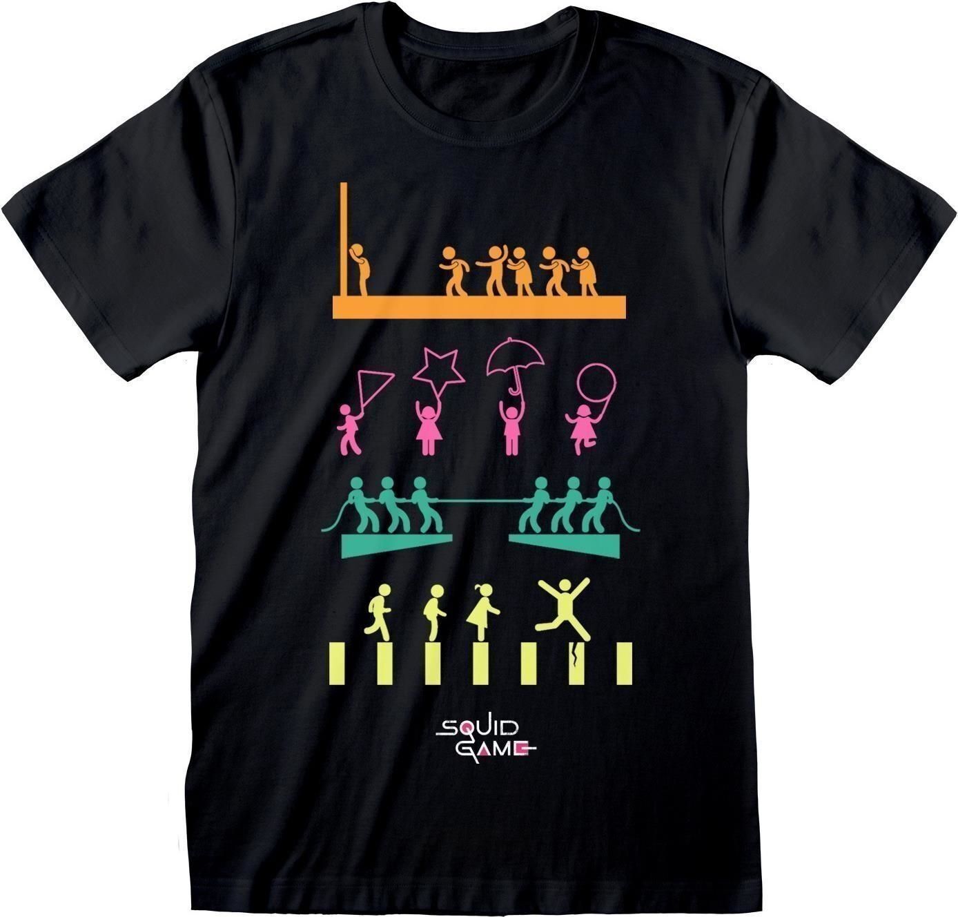 Abbigliamento Squid Game: Games (T-Shirt Unisex Tg. S)